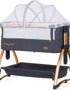 CHIPOLINO Patut Co-Sleeper Baby Boss raven