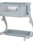 CHIPOLINO Patut co-sleeper Eleganza Basil cu laterala culisanta si pozitie anti-reflux
