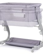 CHIPOLINO Patut co-sleeper Eleganza Cloud cu laterala culisanta si pozitie anti-reflux
