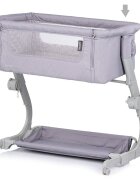 CHIPOLINO Patut co-sleeper Eleganza Cloud cu laterala culisanta si pozitie anti-reflux