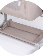 CHIPOLINO Patut co-sleeper Eleganza Tiramisu cu laterala culisanta si pozitie anti-reflux