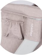 CHIPOLINO Patut co-sleeper Eleganza Tiramisu cu laterala culisanta si pozitie anti-reflux