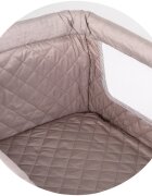 CHIPOLINO Patut co-sleeper Eleganza Tiramisu cu laterala culisanta si pozitie anti-reflux