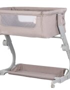 CHIPOLINO Patut co-sleeper Eleganza Tiramisu cu laterala culisanta si pozitie anti-reflux