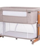 CHIPOLINO Patut Co-Sleeper si Tarc Mommy n Me beige wood