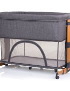 CHIPOLINO Patut Co-Sleeper si Tarc Mommy n Me graphite wood
