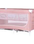 CHIPOLINO Patut pentru copii Ariel pink marshmallow pliabil
