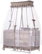 CHIPOLINO Patut pentru copii Palace Bear beige pliabil
