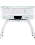 CHIPOLINO Patut pentru copii Sogno 2 in 1 pastel green cu leganare si cantar integrat