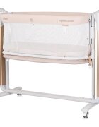 CHIPOLINO Patut pentru copii Ultima Beige cu leganare si laterala culisanta