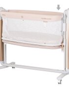 CHIPOLINO Patut pentru copii Ultima Beige cu leganare si laterala culisanta
