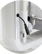 CHIPOLINO Patut pentru copii Ultima Grey cu leganare si laterala culisanta