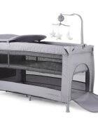 CHIPOLINO Patut pliabil Bella ash grey