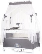 CHIPOLINO Patut pliabil Palace Dino grey