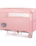 CHIPOLINO Patut pliabil Relax flamingo tiger cu laterala culisanta