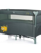 CHIPOLINO Patut pliabil Relax pastel green cu laterala culisanta