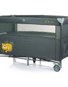 CHIPOLINO Patut pliabil Relax pastel green cu laterala culisanta