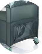 CHIPOLINO Patut pliabil Relax pastel green cu laterala culisanta