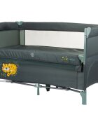 CHIPOLINO Patut pliabil Relax pastel green cu laterala culisanta