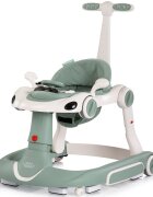 CHIPOLINO Premergator 5 in 1 pentru copii Happy Walker Basil cu sezut ajustabil pe inaltime maner parental detasabil panou muzical