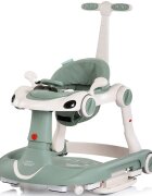 CHIPOLINO Premergator 5 in 1 pentru copii Happy Walker Basil cu sezut ajustabil pe inaltime maner parental detasabil panou muzical