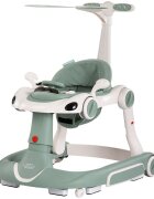 CHIPOLINO Premergator 5 in 1 pentru copii Happy Walker Basil cu sezut ajustabil pe inaltime maner parental detasabil panou muzical