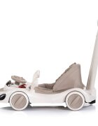 CHIPOLINO Premergator 5 in 1 pentru copii Happy Walker Beige cu sezut ajustabil pe inaltime maner parental detasabil panou muzical