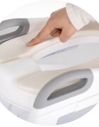 CHIPOLINO Reductor toaleta cu scara pentru copii Kiddy grey