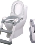 CHIPOLINO Reductor toaleta cu scara Skippy grey