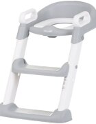 CHIPOLINO Reductor toaleta cu scara Skippy grey