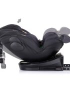 CHIPOLINO Scaun auto Hypnotic Anthracite I-Size 40-150 cm cu sistem Isofix Top tether Sezut rotativ