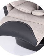 CHIPOLINO Scaun auto Hypnotic Tiramisu I-Size 40-150 cm cu sistem Isofix Top tether Sezut rotativ
