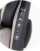 CHIPOLINO Scaun auto Hypnotic Tiramisu I-Size 40-150 cm cu sistem Isofix Top tether Sezut rotativ