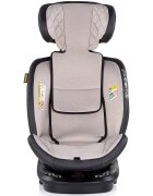 CHIPOLINO Scaun auto Hypnotic Tiramisu I-Size 40-150 cm cu sistem Isofix Top tether Sezut rotativ