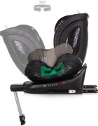 CHIPOLINO Scaun auto Maximus I-Size 40-150 cm macadamia cu sistem Isofix
