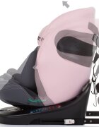 CHIPOLINO Scaun auto Motion I-Size 40-150 cm flamingo cu sistem Isofix