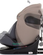 CHIPOLINO Scaun auto Motion I-Size 40-150 cm macadamia cu sistem Isofix