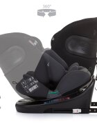 CHIPOLINO Scaun auto Motion I-Size 40-150 cm obsidian cu sistem Isofix