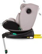 CHIPOLINO Scaun auto Olympus I-Size 40-150 cm macadamia cu sistem Isofix