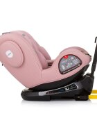CHIPOLINO Scaun auto Peak I-Size 40-150 cm flamingo cu sistem Isofix