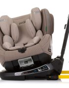 CHIPOLINO Scaun auto Peak I-Size 40-150 cm macadamia cu sistem Isofix
