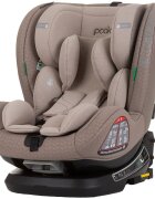 CHIPOLINO Scaun auto Peak I-Size 40-150 cm macadamia cu sistem Isofix