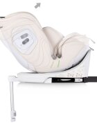 CHIPOLINO Scaun auto pentru copii Clima Air Biscotta I-Size 40-150 cm cu sistem isofix si sezut rotativ