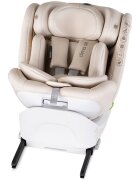 CHIPOLINO Scaun auto pentru copii Clima Air Biscotta I-Size 40-150 cm cu sistem isofix si sezut rotativ