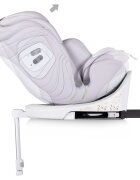 CHIPOLINO Scaun auto pentru copii Clima Air Cloud I-Size 40-150 cm cu sistem isofix si sezut rotativ