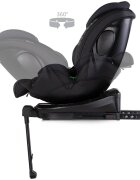 CHIPOLINO Scaun auto pentru copii Hypnotic Plus Charcoal I-Size 40-150 cm cu sistem Isofix si sezut rotativ