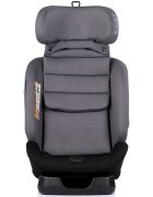CHIPOLINO Scaun auto pentru copii Mondial Charcoal 40-150 cm I-Size cu spatar reglabil