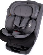 CHIPOLINO Scaun auto pentru copii Mondial Charcoal 40-150 cm I-Size cu spatar reglabil