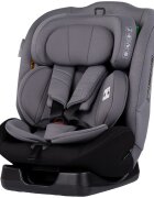 CHIPOLINO Scaun auto pentru copii Mondial Charcoal 40-150 cm I-Size cu spatar reglabil