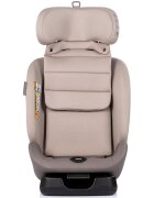 CHIPOLINO Scaun auto pentru copii Mondial Latte 40-150 cm I-Size cu spatar reglabil